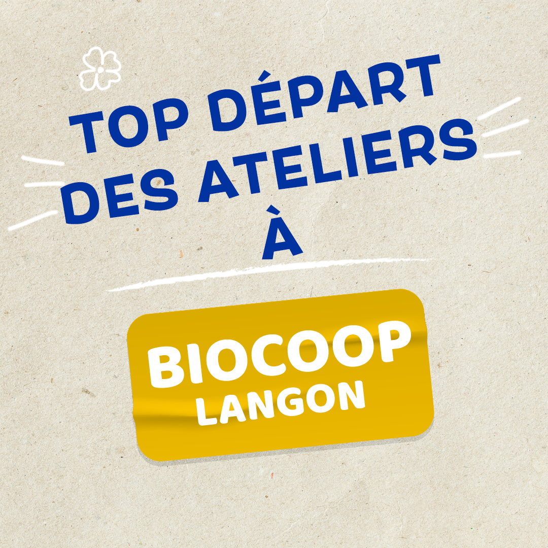 Top départ des animations pour biocoop Langon  